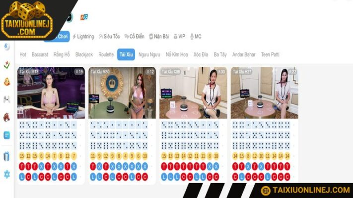 Tại 8XBET, tài xỉu được thiết kế với giao diện đẹp mắt