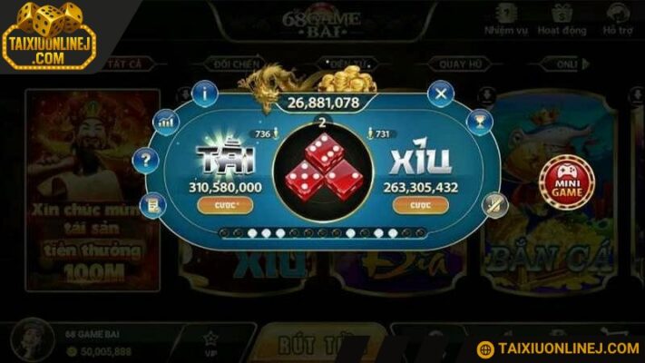 App tài xỉu 68GAMEBAI cho phép rút chỉ với 20K