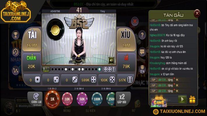 Tài xỉu livestream cung cấp nhiều loại cược thú vị