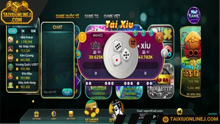 Code dành cho Tài xỉu có thể tung ngẫu nhiên trong quá trình chơi