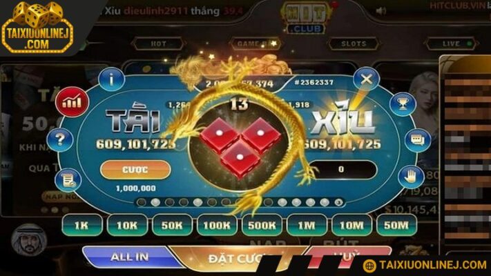Công nghệ chơi tài xỉu tại HITCLUB siêu hiện đại