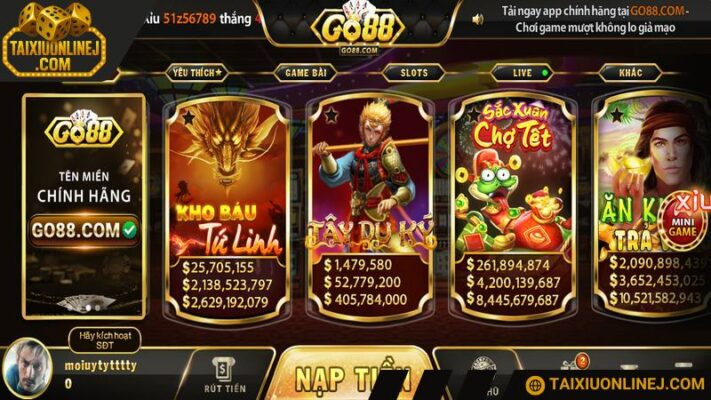 Go88 địa chỉ vàng không thể thiếu cho người chơi