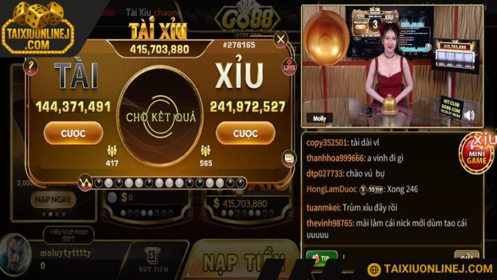Tài xỉu tại Go88 được thiết kế hình ảnh hấp dẫn
