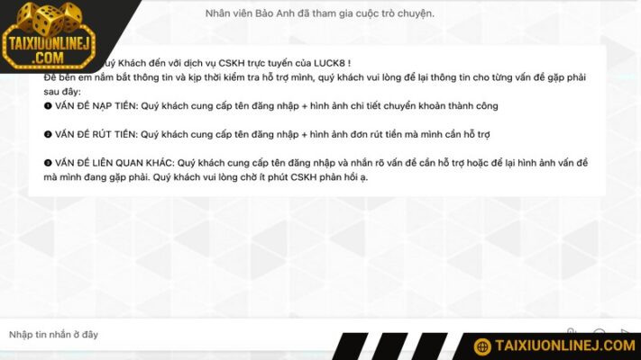 CSKH hoạt động 24/7