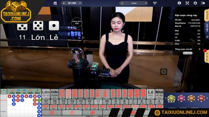 Tương tác với dealer xinh đẹp của hệ thống