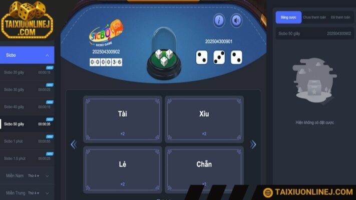 Phiên bản tài xỉu mới lạ