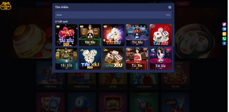 Tài Xỉu DA88