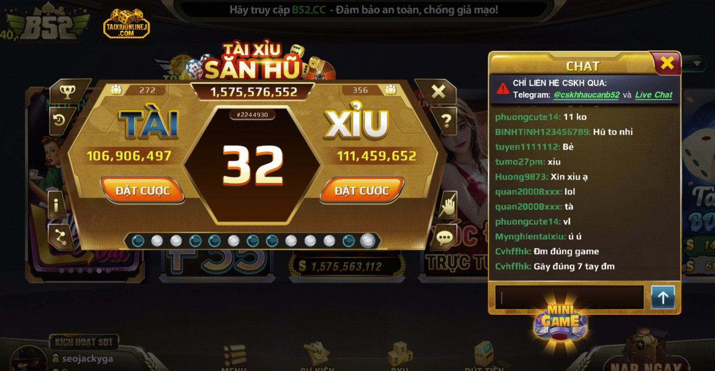 Tài Xỉu Nổ Hũ