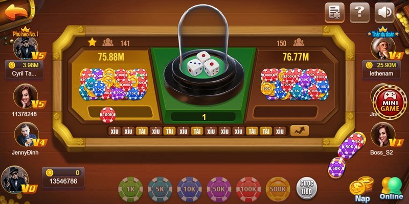 Soi cầu tài xỉu VN58 thường có tỷ lệ thắng ổn định