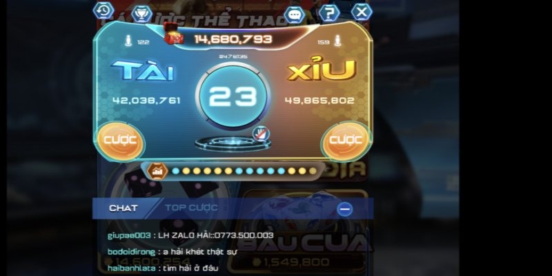 Các thể loại tài xỉu Benvip thông dụng