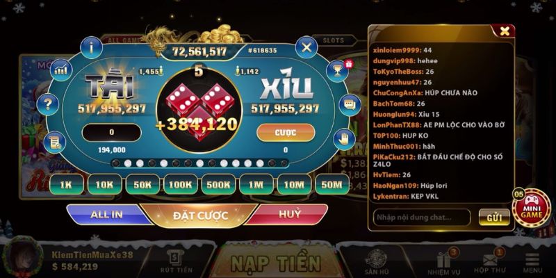 Sân chơi tài xỉu Kclub được yêu thích hiện nay