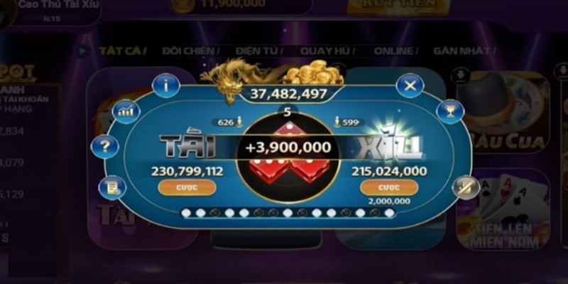 Người chơi phải biết quan sát lịch sử kết quả để nhận diện xu hướng