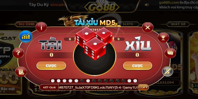 Đa sạng các phiên bản tài xỉu độc đáo chỉ có tại Go88
