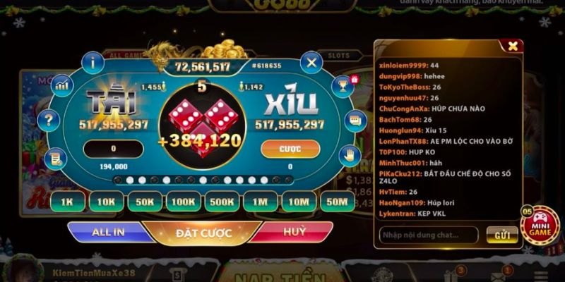 Hệ thống tài xỉu Go88 mang đến những ưu điểm nổi bật